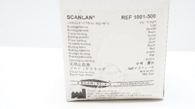 Scanlan 1001-500 VASCU-STATT Bulldog Clamps (x) - Box of 10